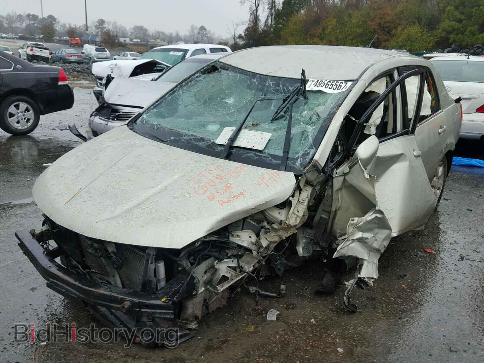 2009 NISSAN VERSA - VIN: 3N1BC11E69L365155 - Фото 2