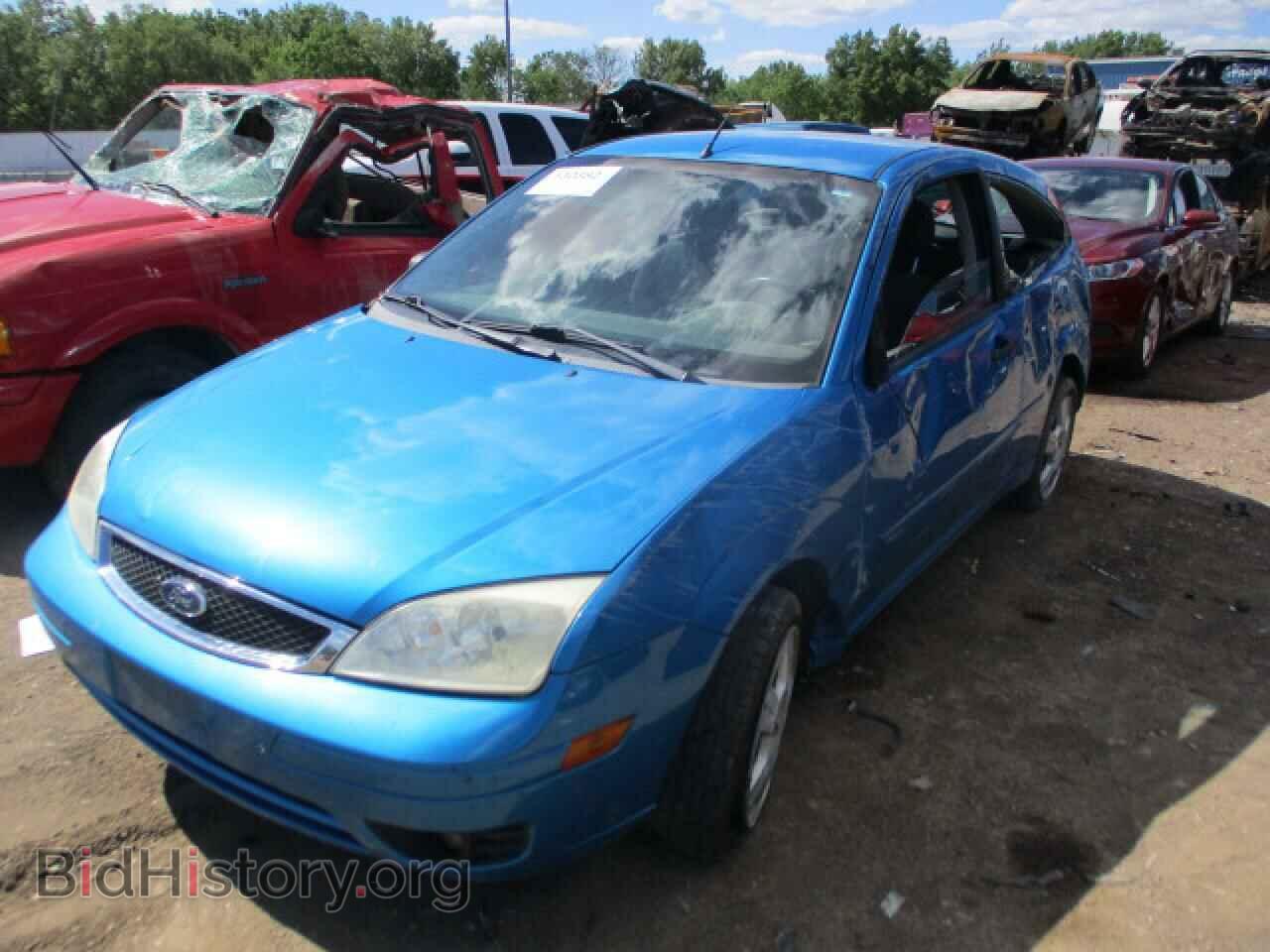 2007 FORD FOCUS - VIN: 1FAFP31N97W107790 - Фото 2