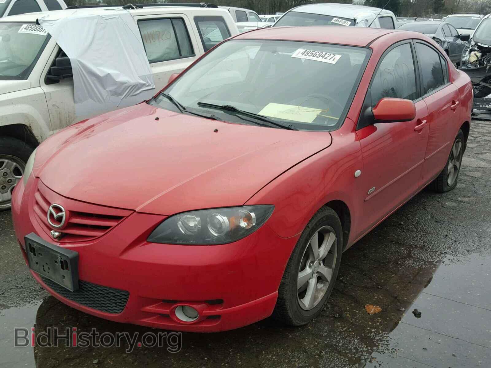 2004 MAZDA 3 S - VIN: JM1BK323041154574 - Фото 2