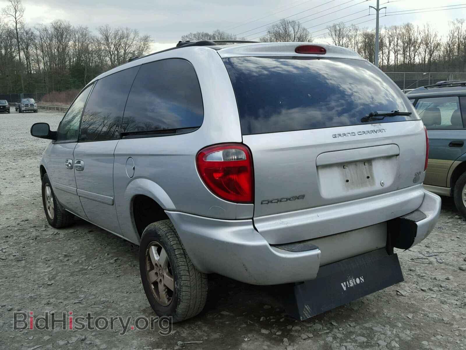 2007 DODGE CARAVAN - VIN: 2D4GP44L87R314410 - Фото 3