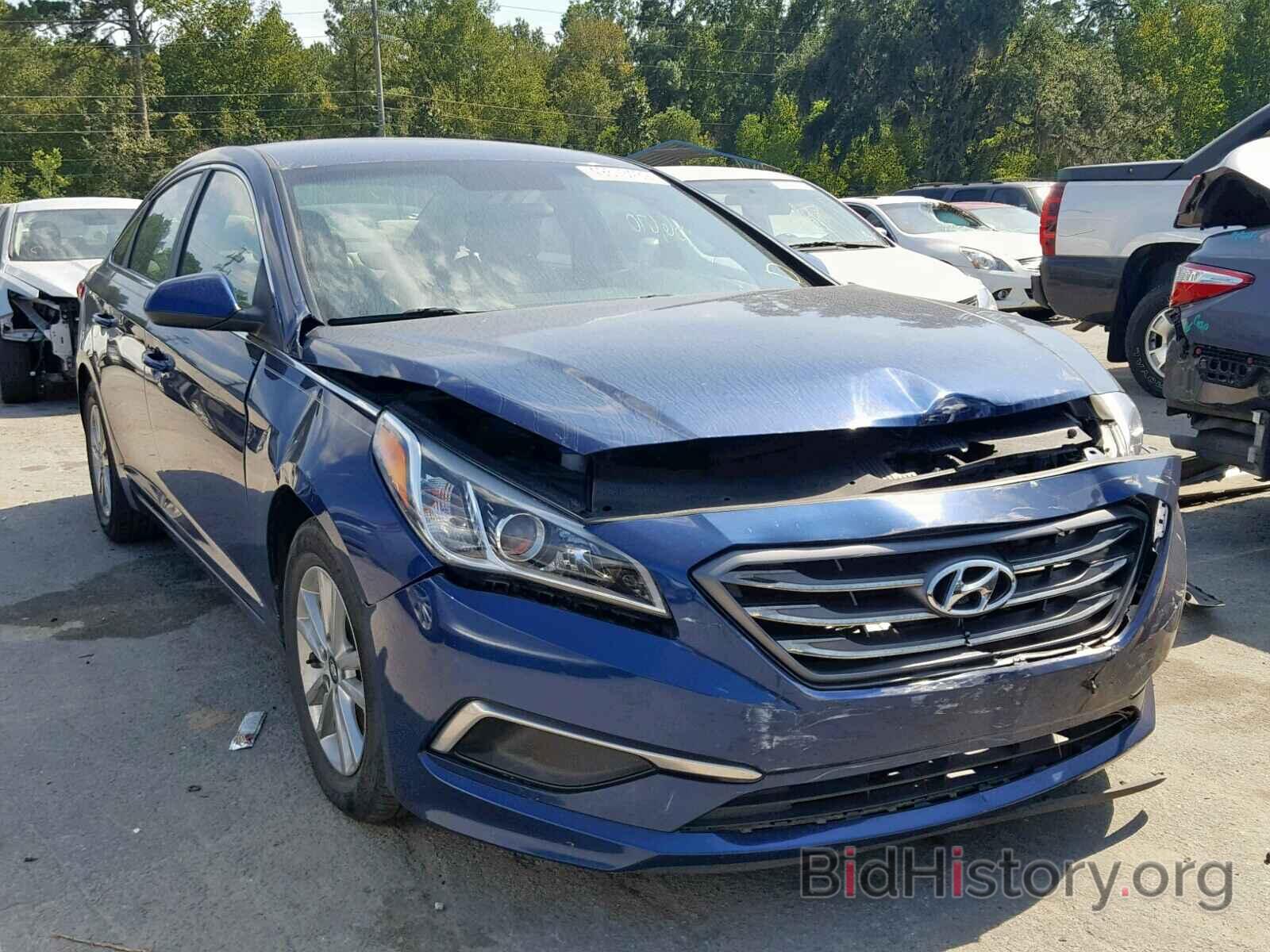 Фотография 5NPE24AF5HH493750 - HYUNDAI SONATA 2017