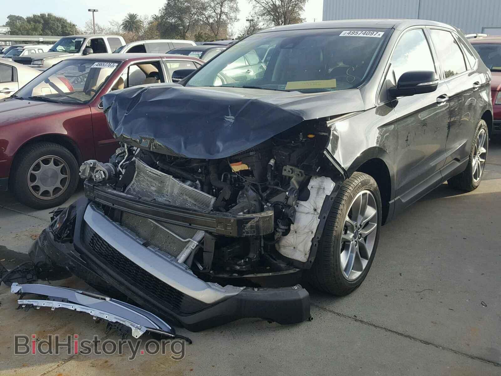 2015 FORD EDGE - VIN: 2FMPK4K85FBB55990 - Фото 2