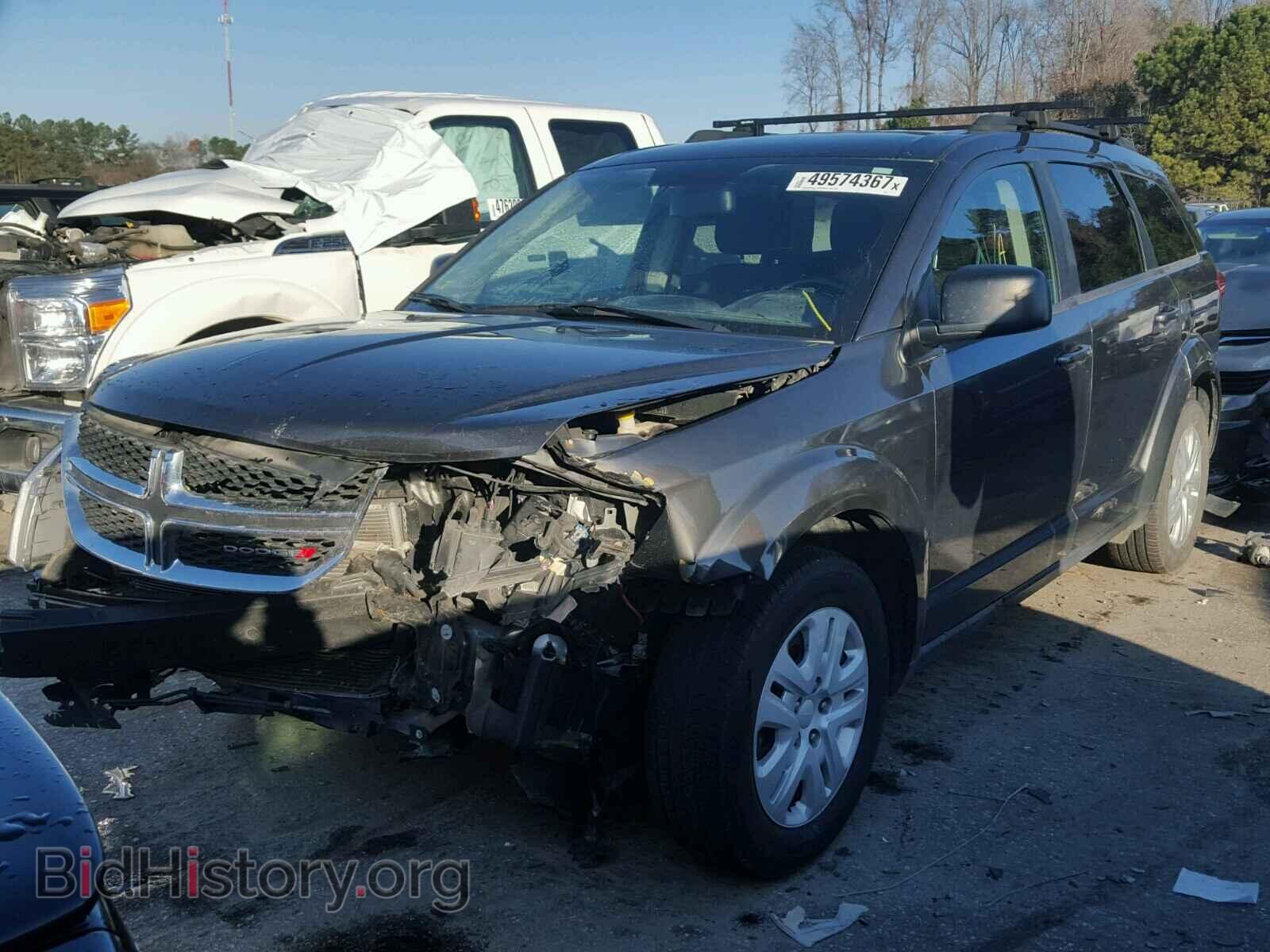 2015 DODGE JOURNEY - VIN: 3C4PDCAB6FT552604 - Фото 2