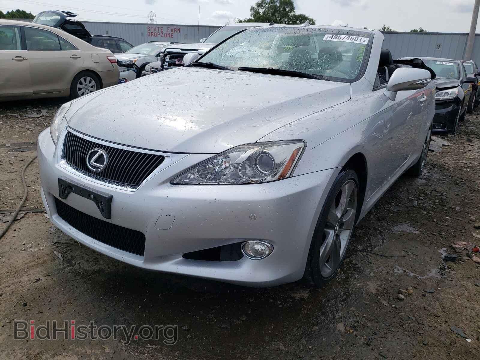 2010 LEXUS IS - VIN: JTHFE2C2XA2501809 - Фото 2