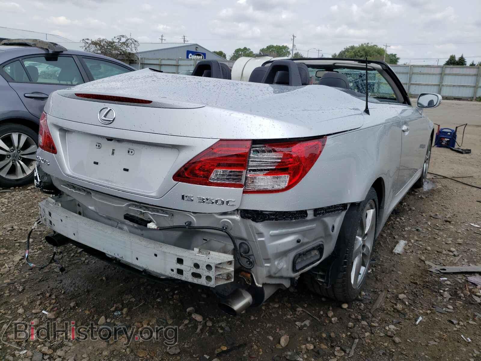 2010 LEXUS IS - VIN: JTHFE2C2XA2501809 - Фото 4