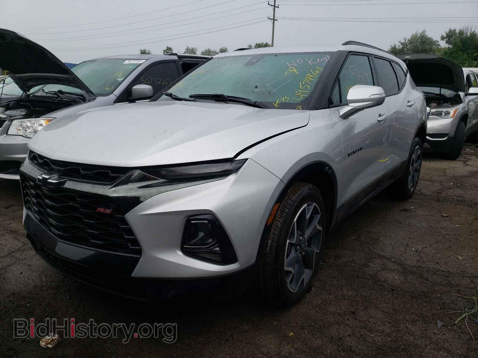 2021 CHEVROLET BLAZER - VIN: 3GNKBERS4MS528702 - Фото 2