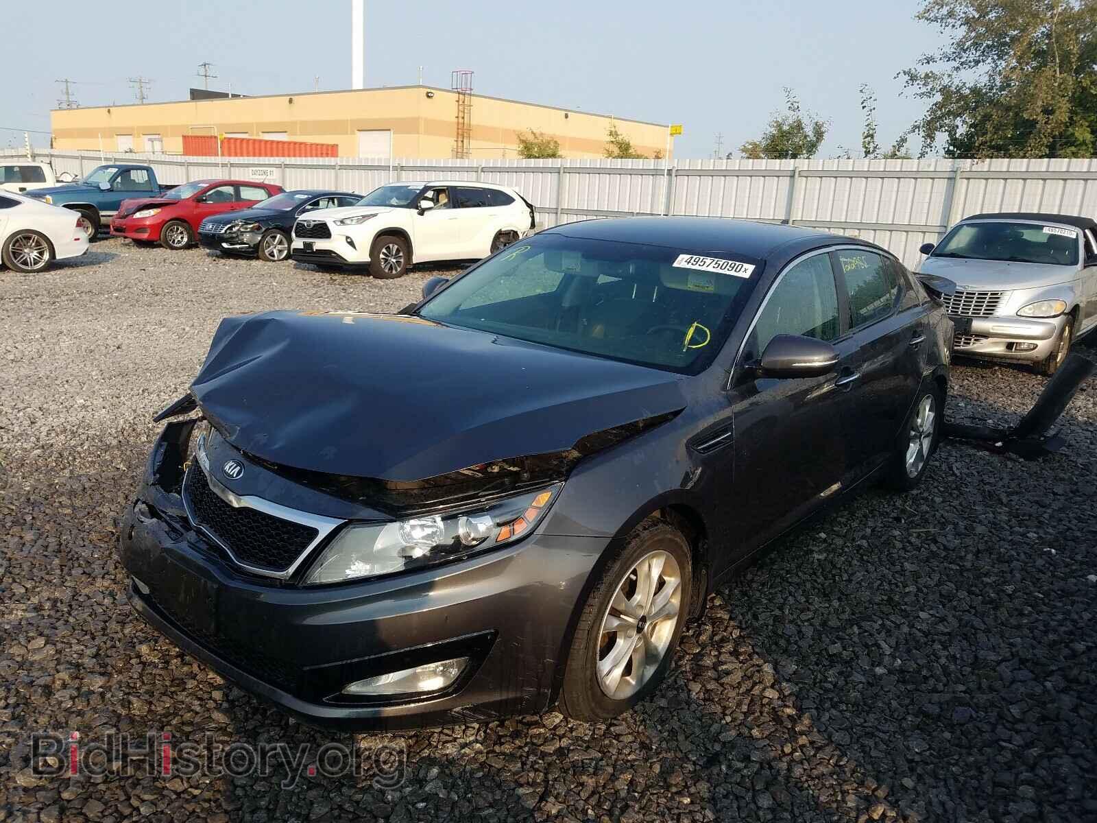 2013 KIA OPTIMA - VIN: KNAGN4A77D5393116 - Фото 2