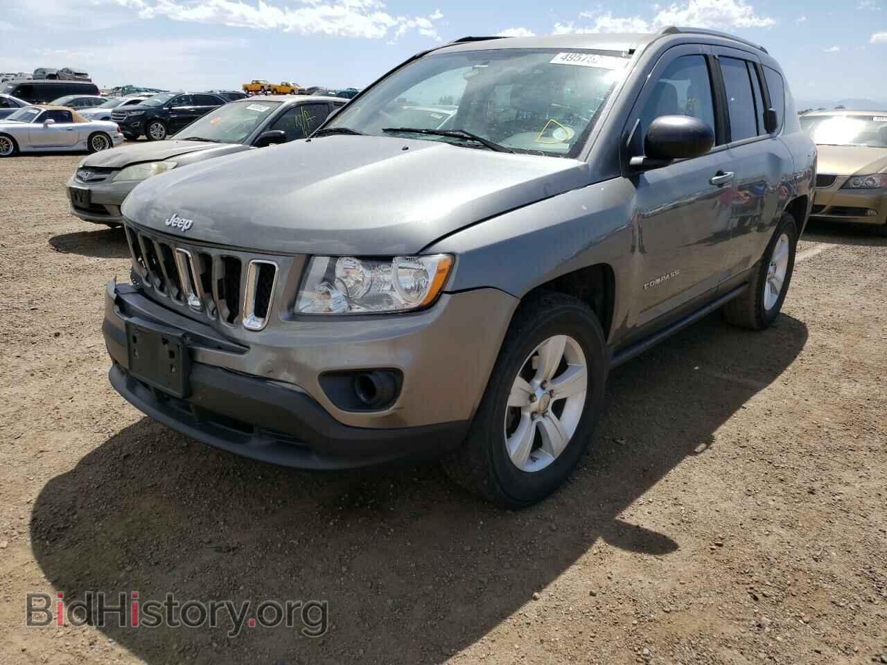 2012 JEEP COMPASS - VIN: 1C4NJCBB0CD610237 - Фото 2