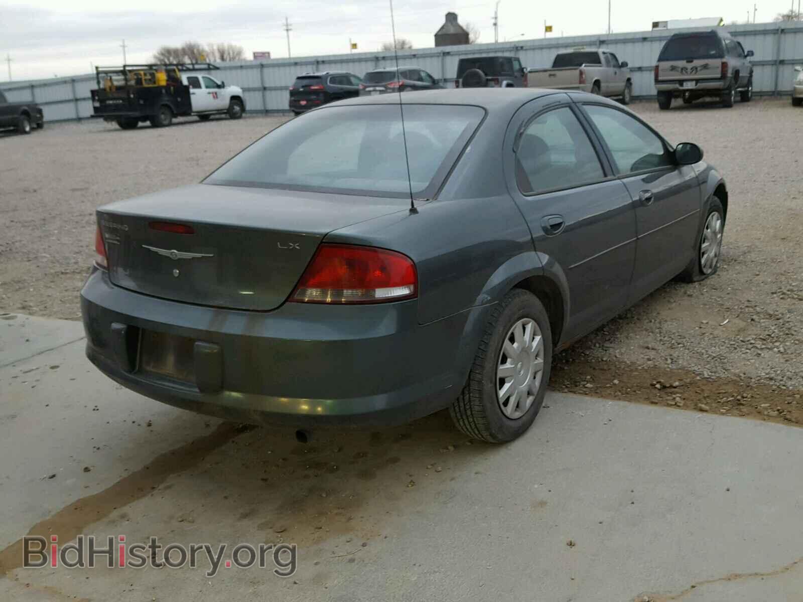 2004 CHRYSLER SEBRING - VIN: 1C3EL46RX4N179462 - Фото 4