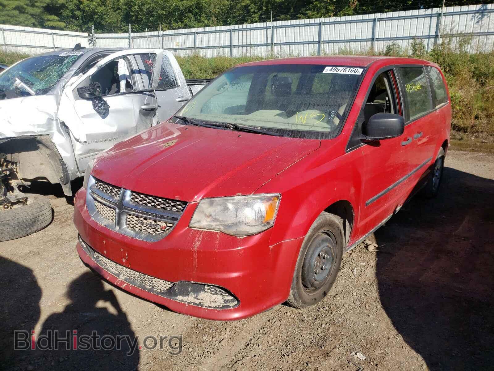 2012 DODGE CARAVAN - VIN: 2C4RDGBG3CR298603 - Фото 2