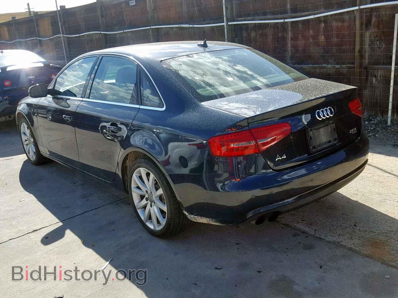 2013 AUDI A4 - VIN: WAUKFAFL9DA184382 - Фото 3