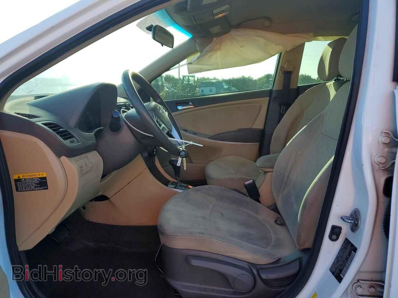 2012 HYUNDAI ACCENT - VIN: KMHCU4AE6CU171685 - Фото 7