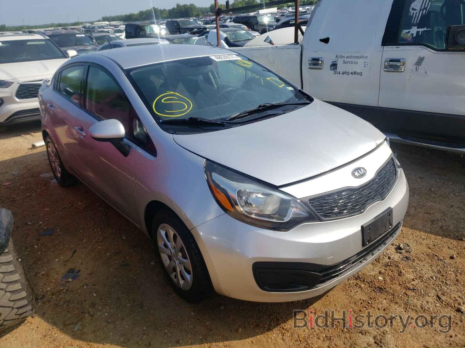 Photo KNADM4A36C6053502 - KIA RIO 2012