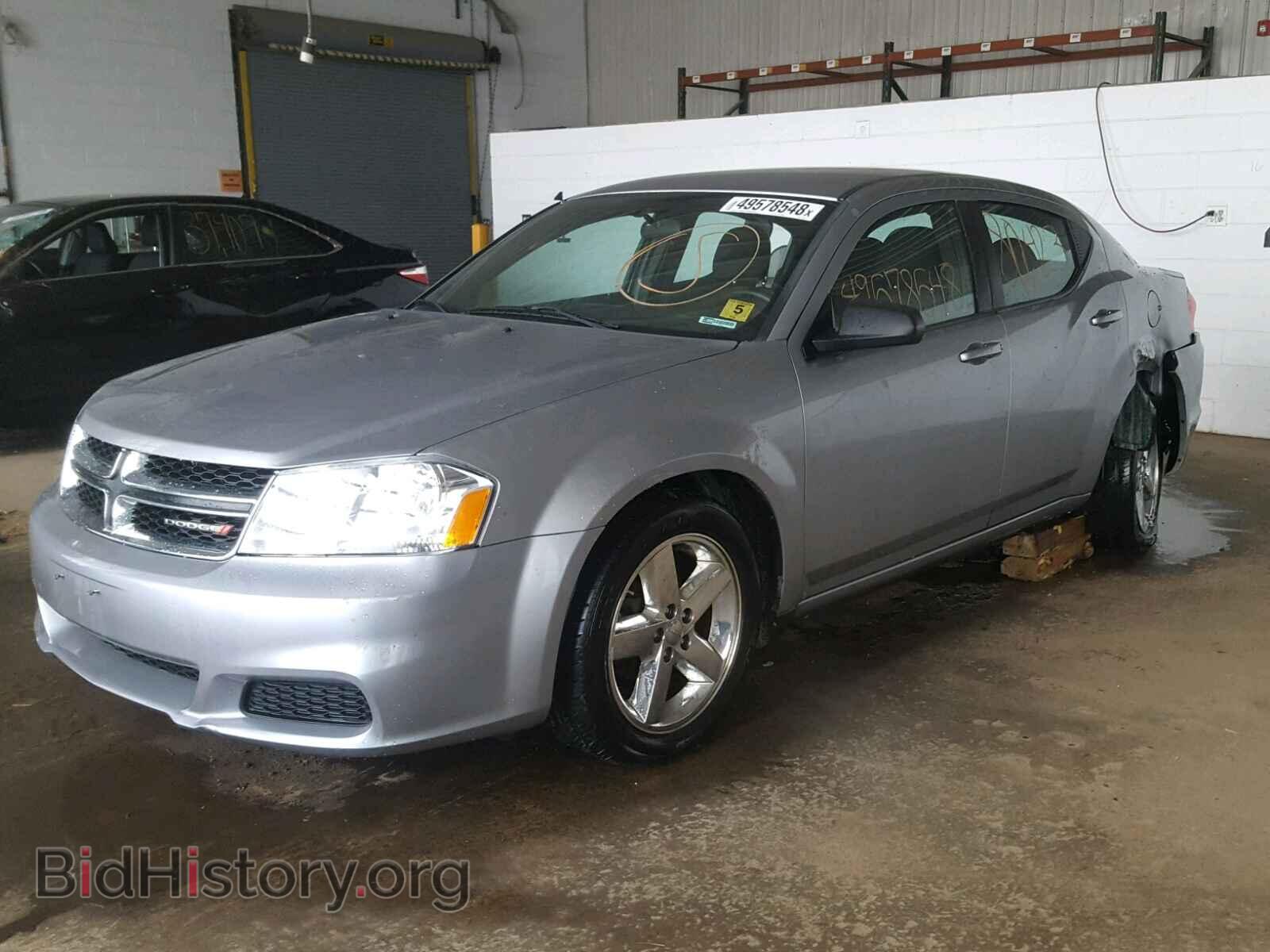 2014 DODGE AVENGER - VIN: 1C3CDZAB6EN117120 - Фото 2