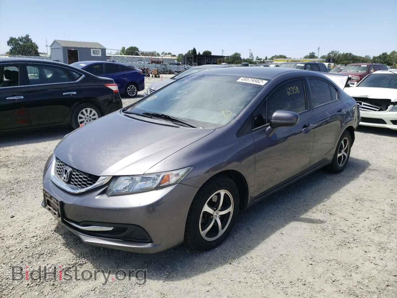 2015 HONDA CIVIC - VIN: 19XFB2F72FE703166 - Фото 2