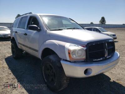 2006 Dodge DURANGO Durango SL, серебристый — VIN 1D4HB48N36F114619, Copart