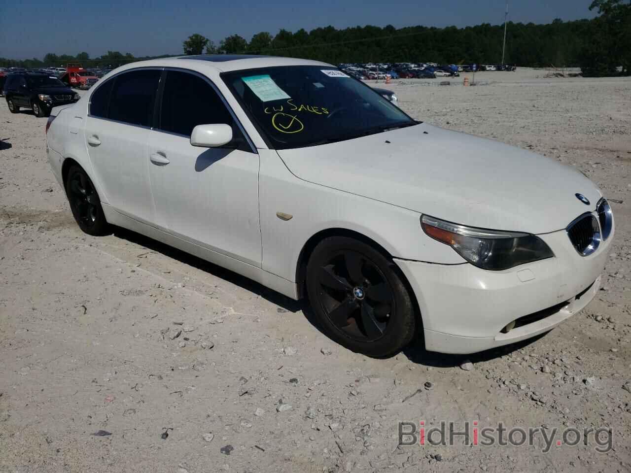 Photo WBANE53557CW60326 - BMW 5 SERIES 2007