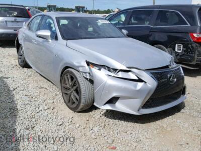 2015 Lexus IS IS 350, silver — VIN JTHBE1D29F5015425, Copart