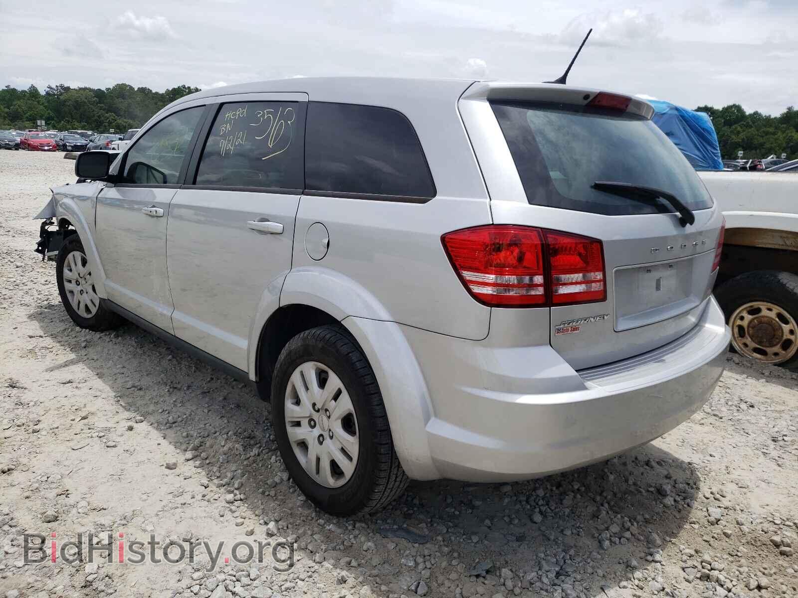2014 DODGE JOURNEY - VIN: 3C4PDCAB3ET163563 - Фото 3