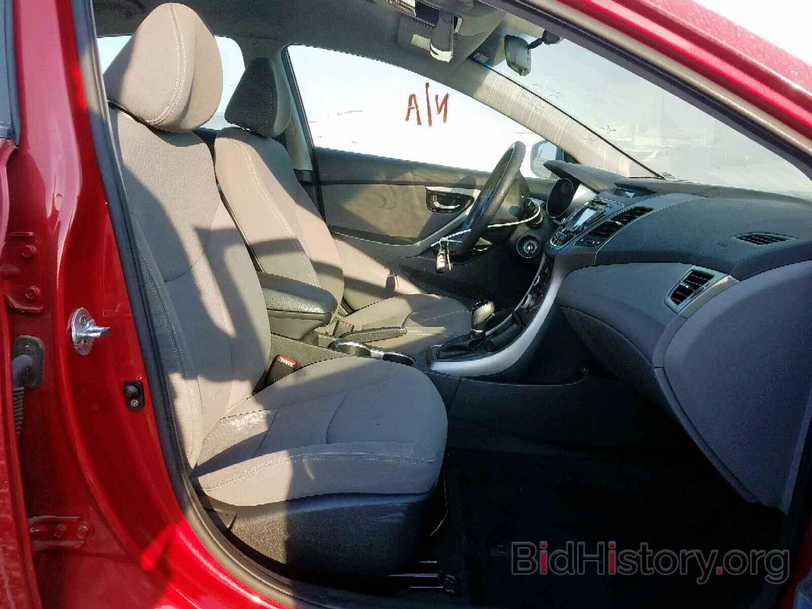 Photo KMHDH4AE4FU223666 - HYUNDAI ELANTRA 2015