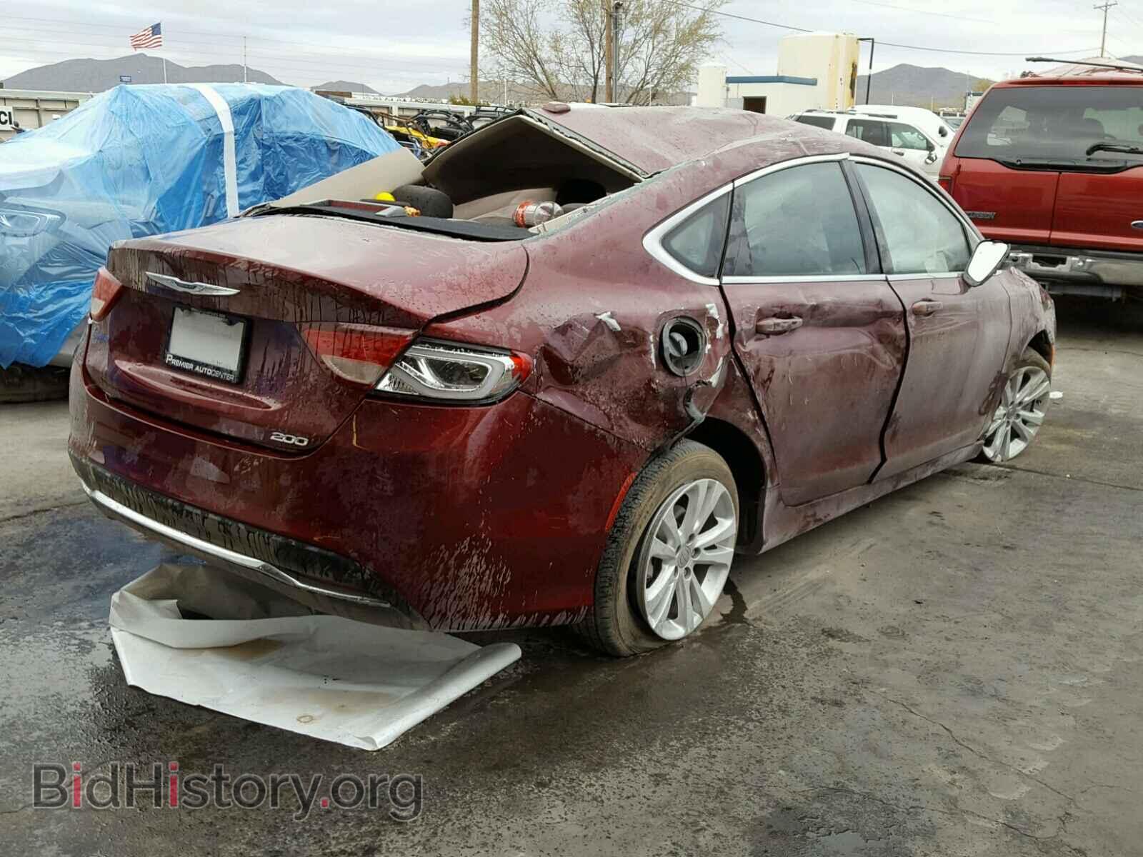 2016 CHRYSLER 200 - VIN: 1C3CCCAB7GN106159 - Фото 4