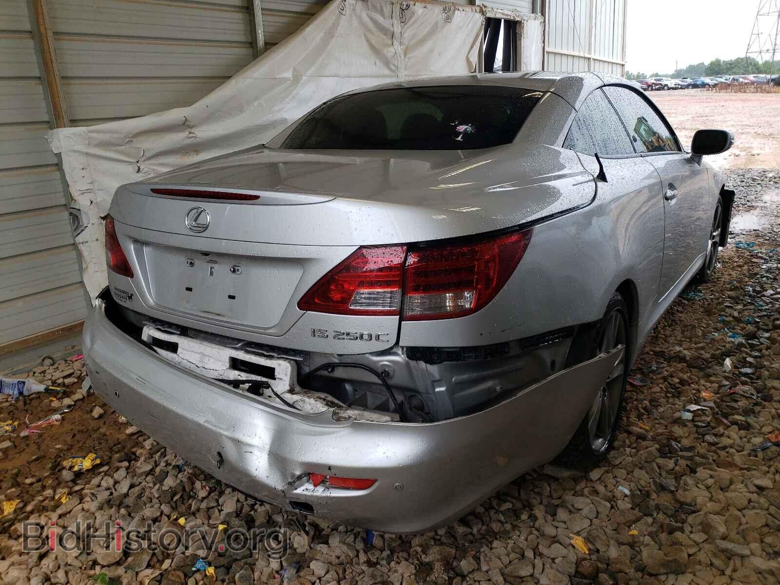 2012 LEXUS IS - VIN: JTHFF2C22C2525876 - Photo 4