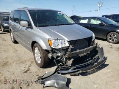 2014 Chrysler MINIVAN Town & COU, silver — VIN 2C4RC1BG3ER195328, Copart