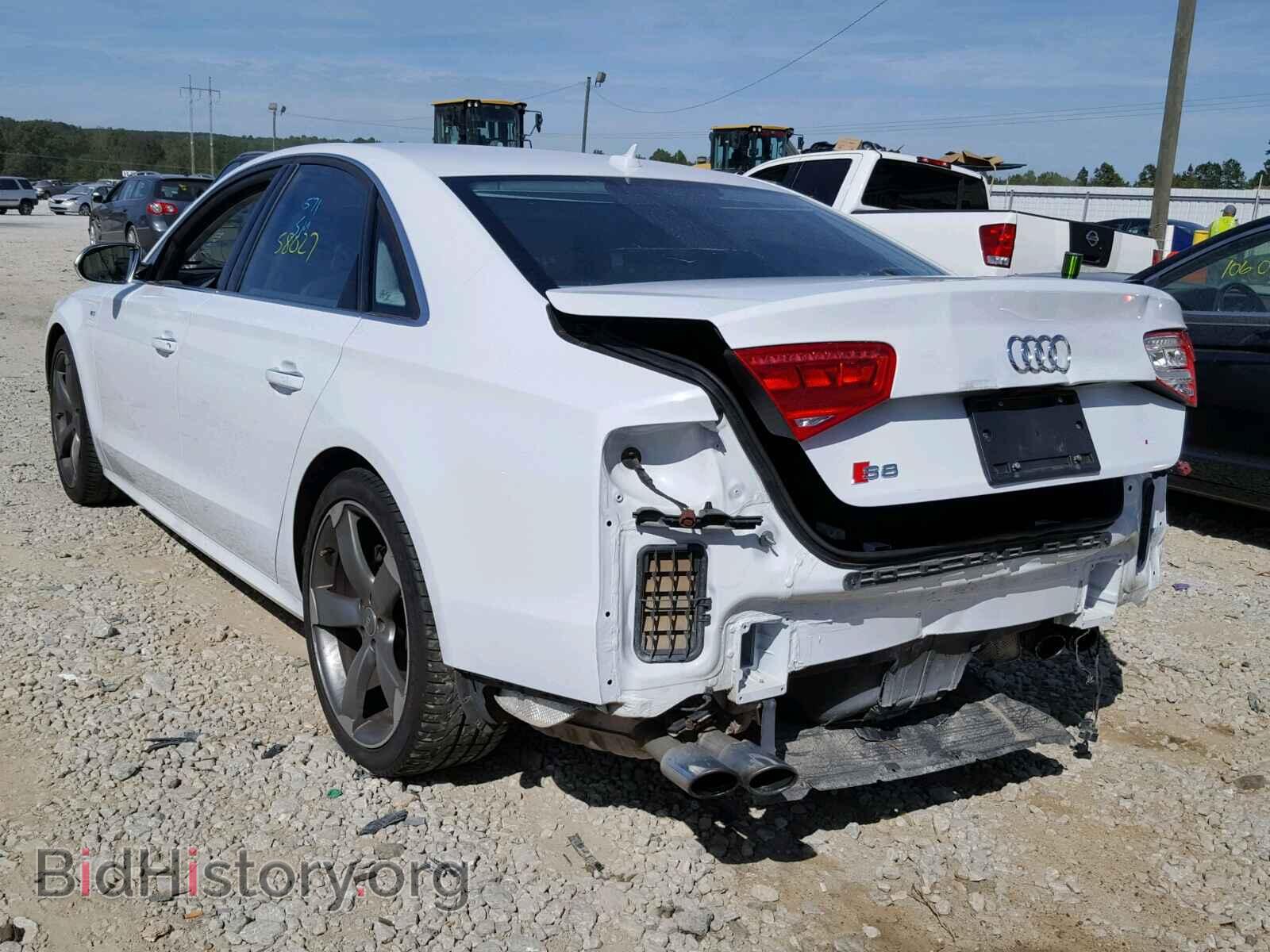 2014 AUDI S8 - VIN: WAUD2AFD4EN006533 - Фото 3