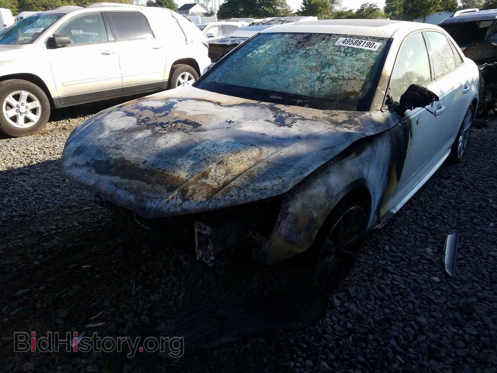 2018 AUDI A4 - VIN: WAUDNAF46JA214857 - Photo 2