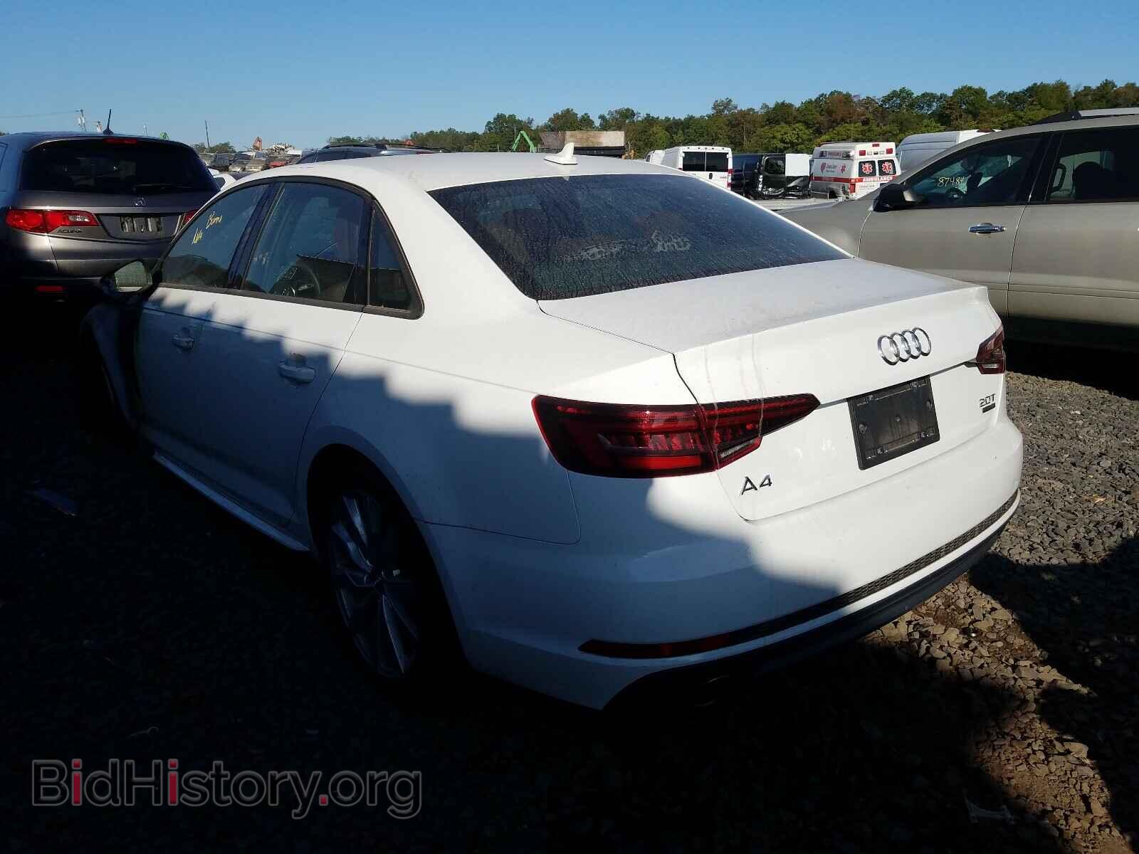 2018 AUDI A4 - VIN: WAUDNAF46JA214857 - Photo 3