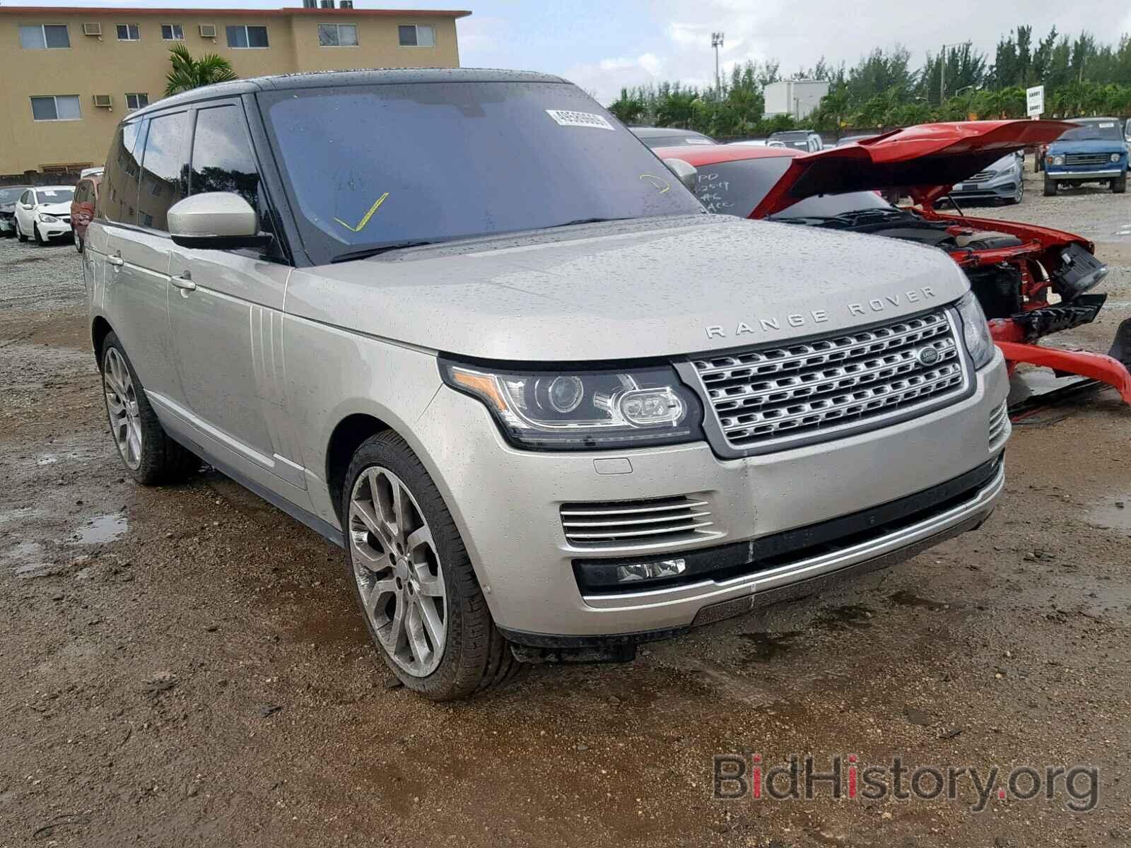 Photo SALGS2EF3GA262741 - LAND ROVER RANGEROVER 2016