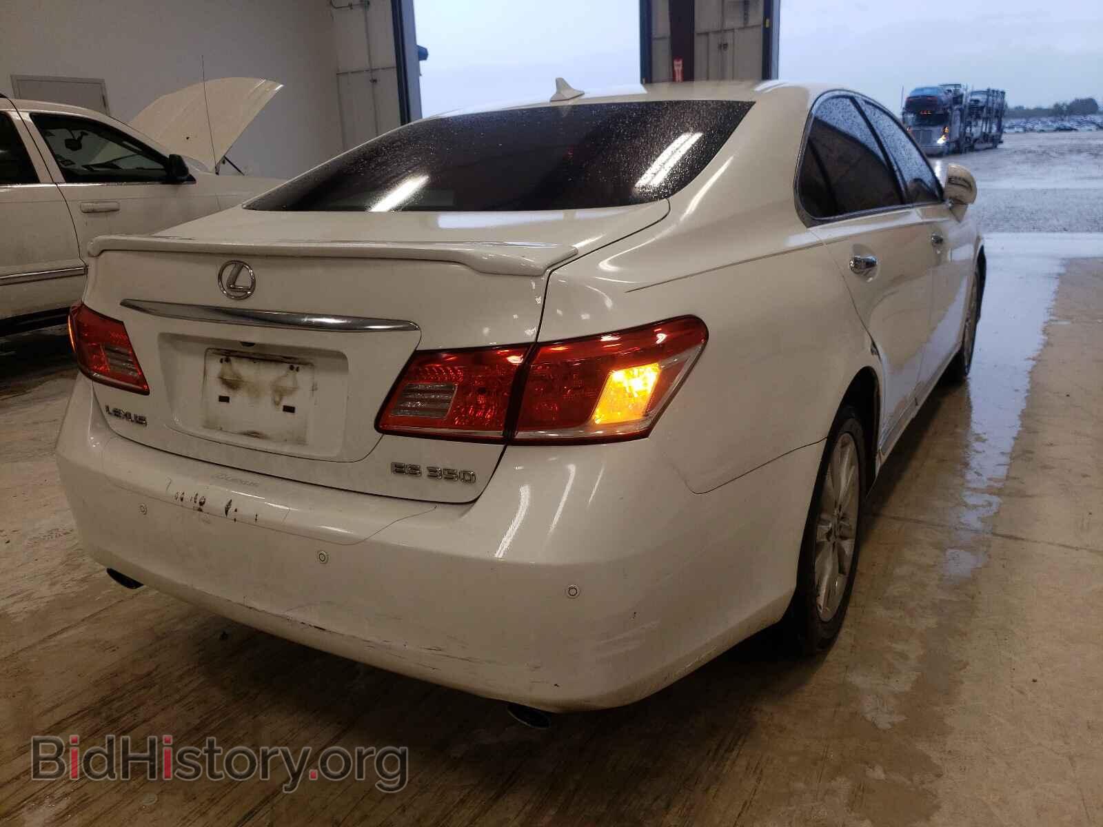 2010 LEXUS ES350 - VIN: JTHBK1EG0A2390701 - Фото 4