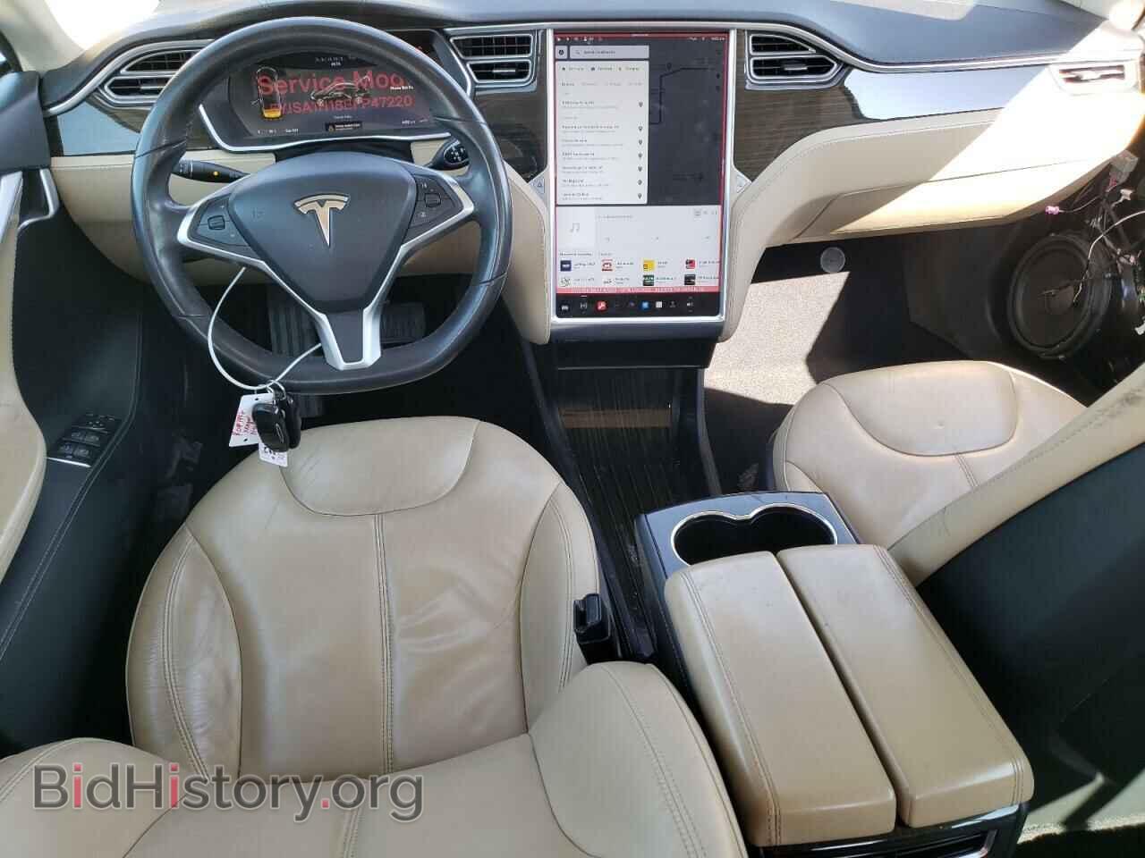 2014 TESLA MODEL S - VIN: 5YJSA1H18EFP47220 - Фото 8