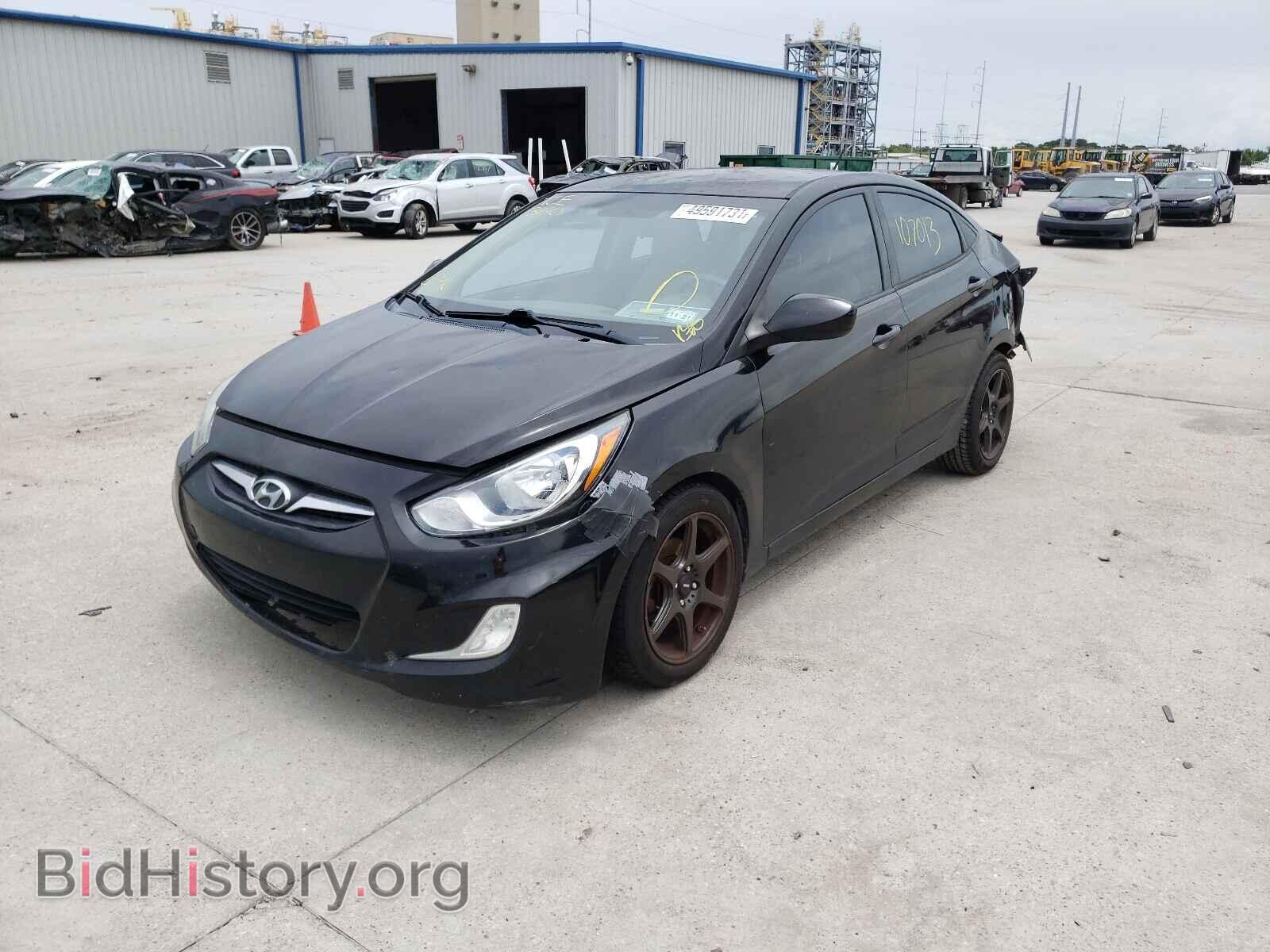 2013 HYUNDAI ACCENT - VIN: KMHCU4AE2DU463092 - Фото 2