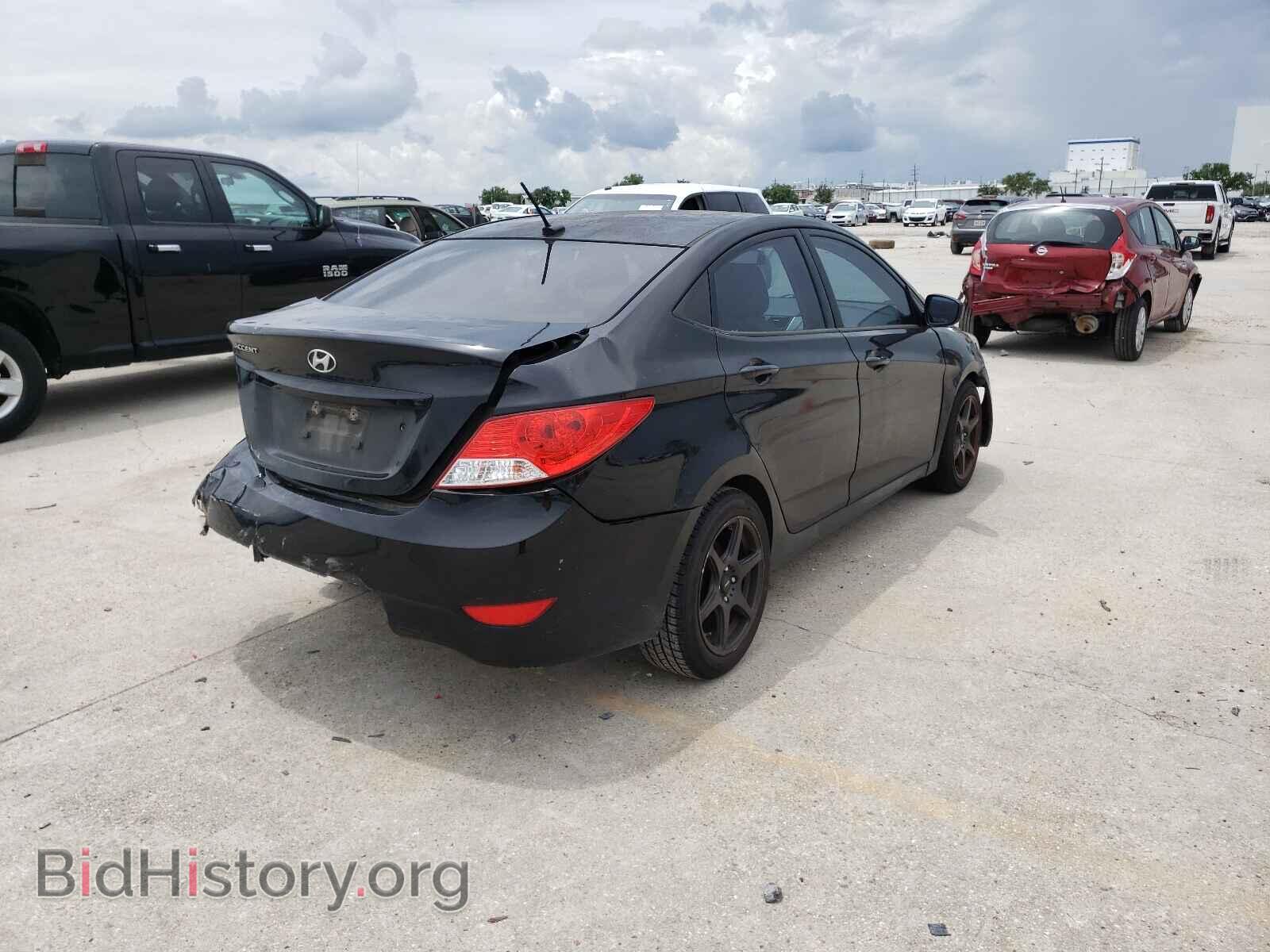 2013 HYUNDAI ACCENT - VIN: KMHCU4AE2DU463092 - Фото 4