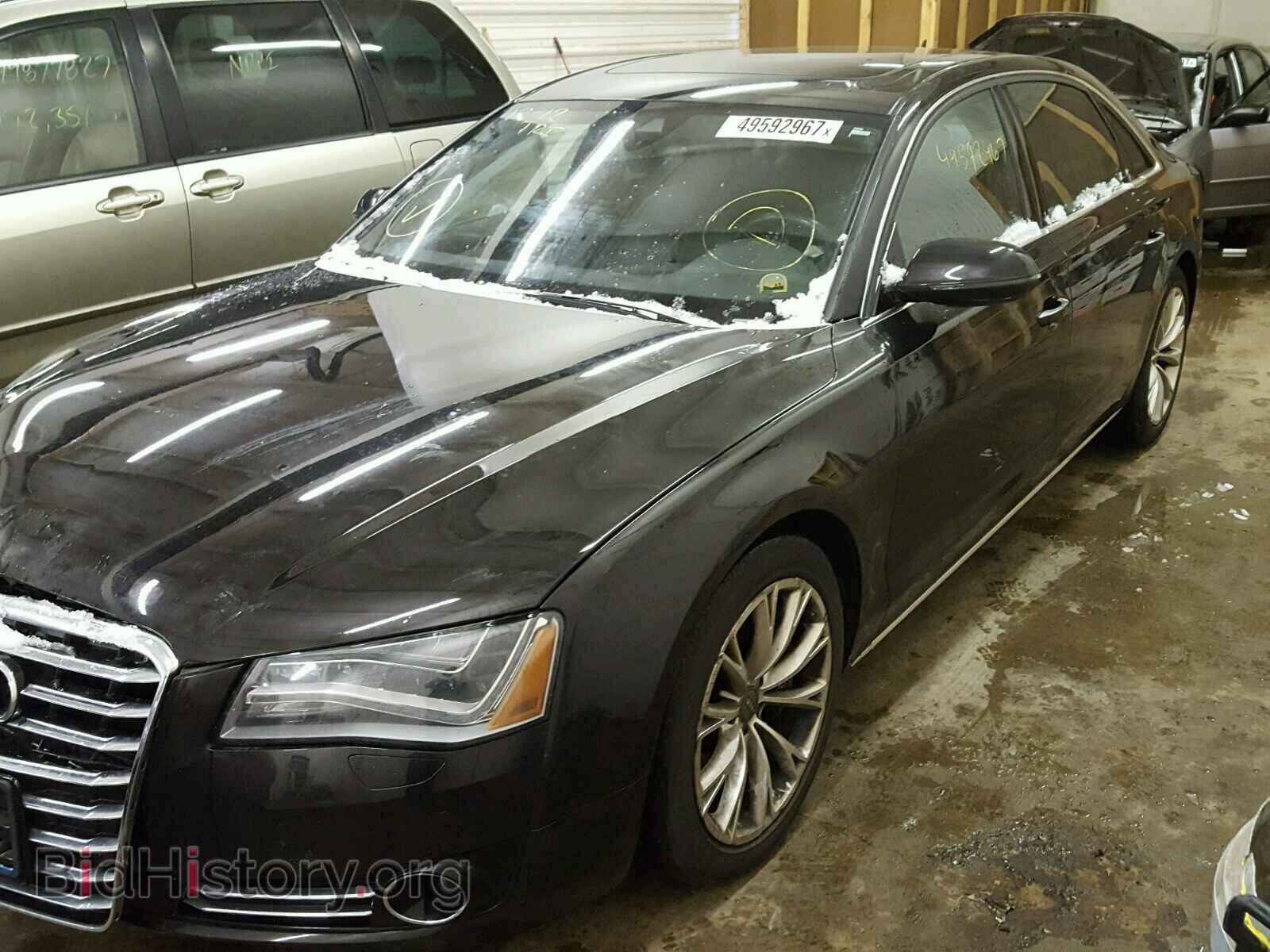 2012 AUDI A8 - VIN: WAURVAFD3CN017226 - Фото 2