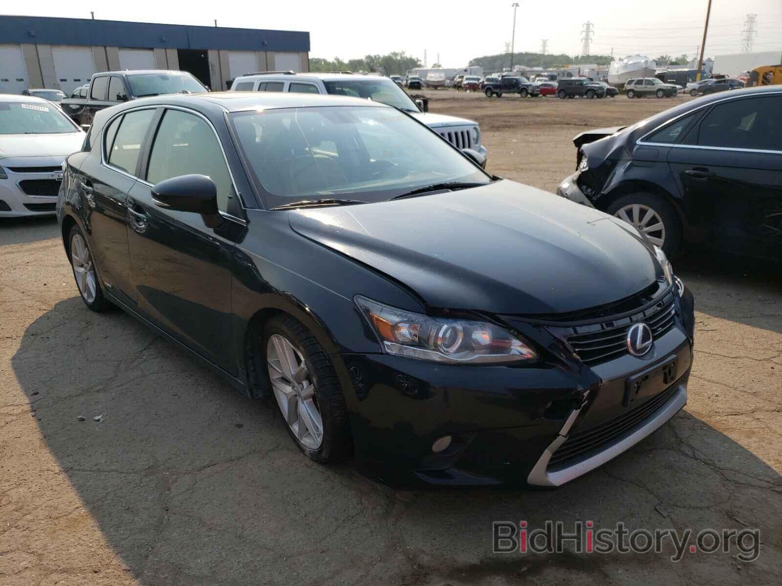 Фотография JTHKD5BH0E2207897 - LEXUS CT 200 2014