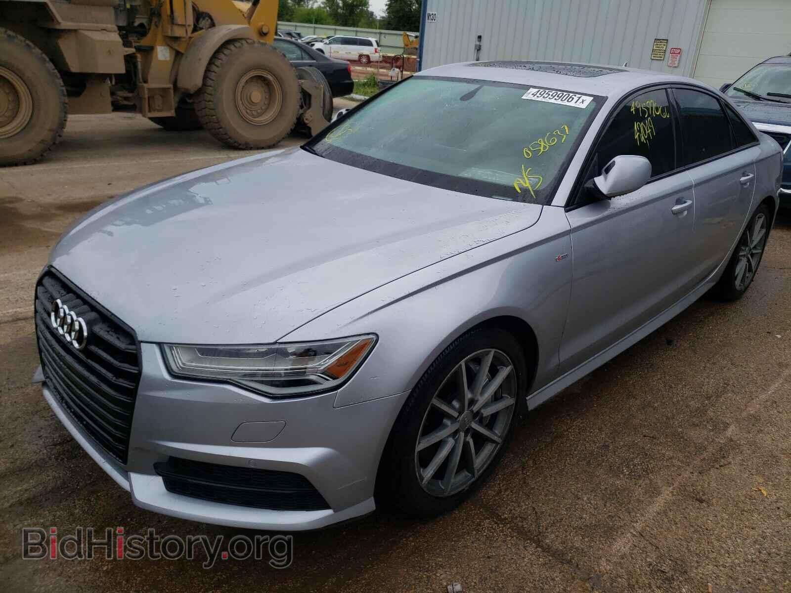 2017 AUDI A6 - VIN: WAUG8AFC1HN058631 - Фото 2
