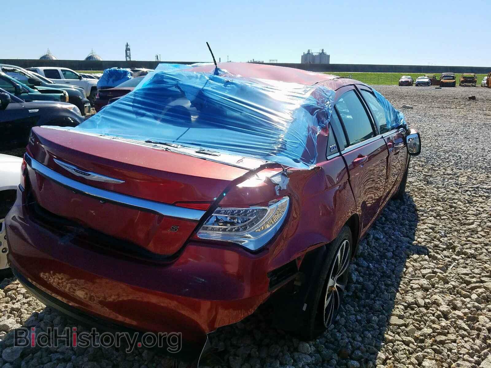2013 CHRYSLER 200 - VIN: 1C3CCBBB1DN627673 - Фото 4