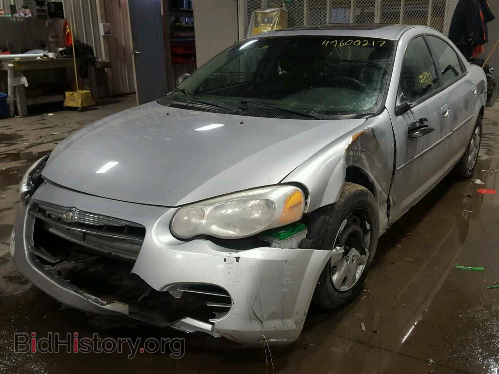 2004 CHRYSLER SEBRING - VIN: 1C3EL46R74N174946 - Фото 2