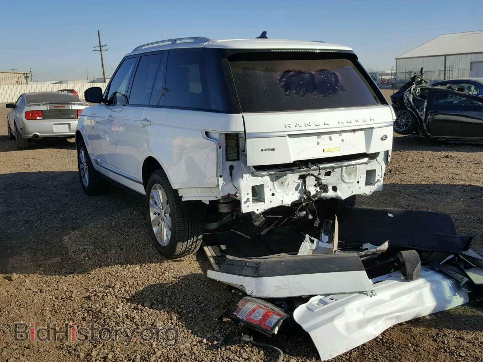 2016 LAND ROVER RANGEROVER - VIN: SALGS2PF0GA297010 - Фото 3