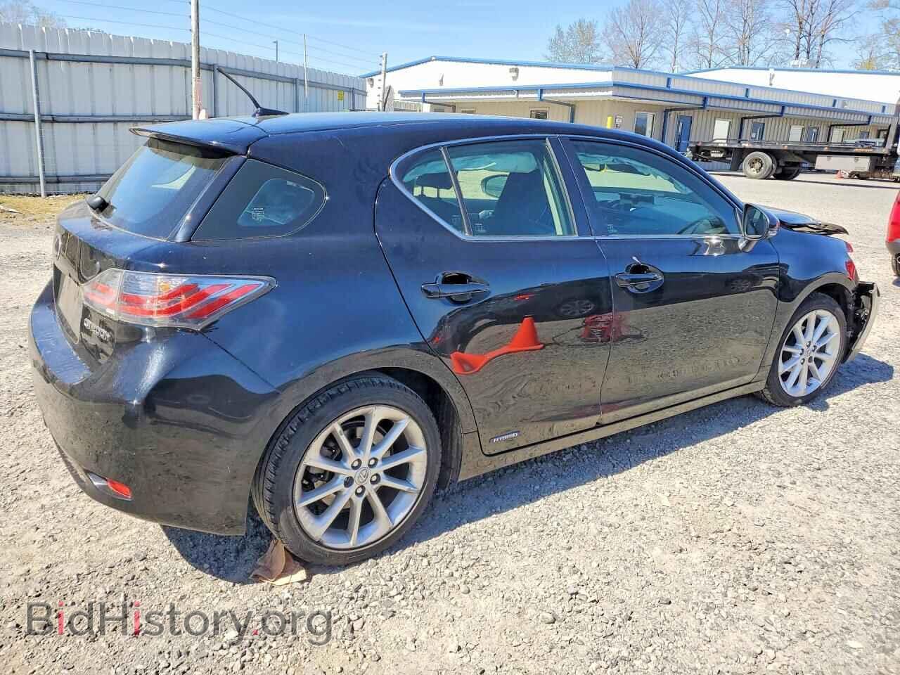 2012 LEXUS CT 200 - VIN: JTHKD5BH6C2057789 - Фото 3