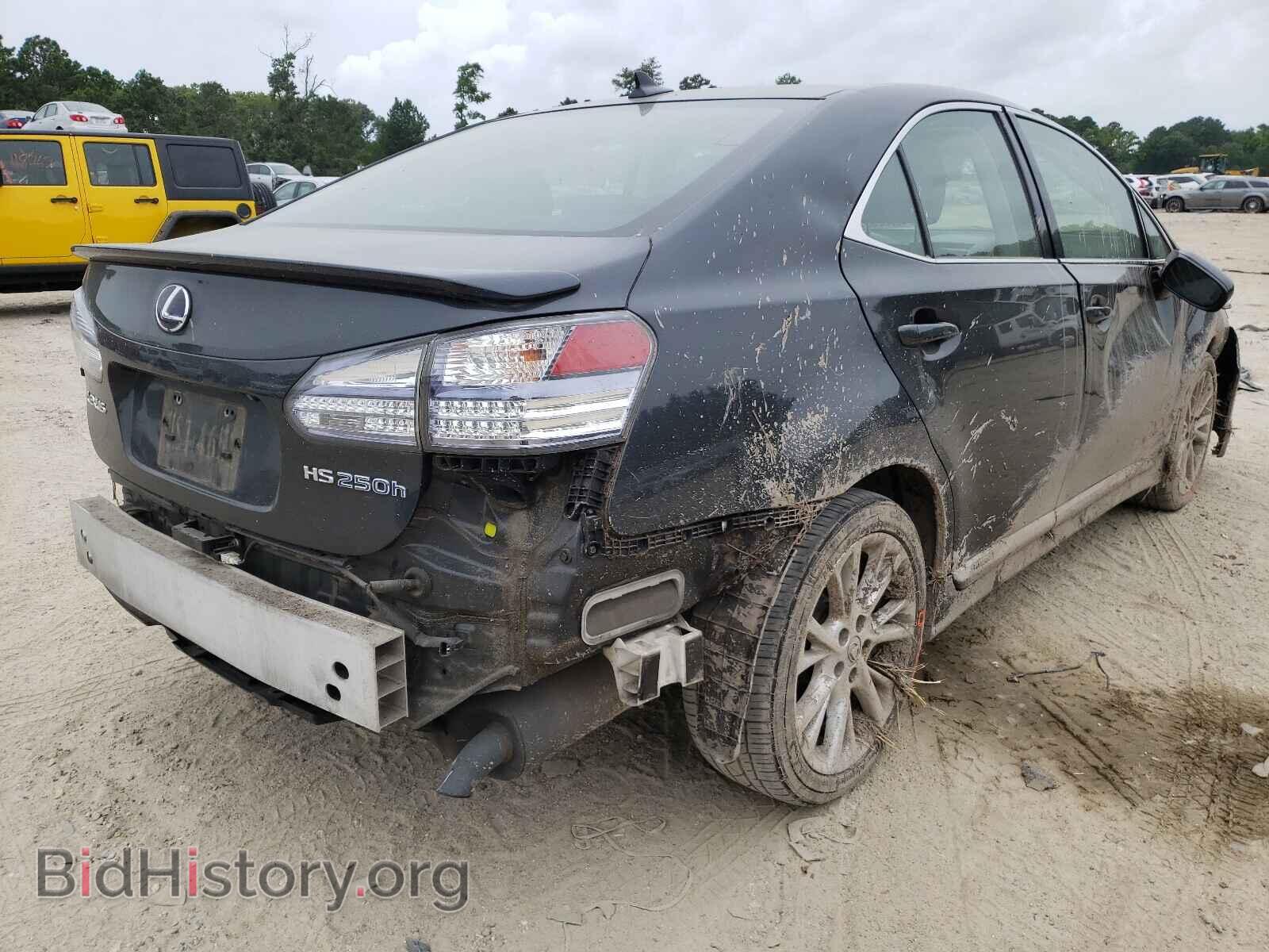 2010 LEXUS HS - VIN: JTHBB1BA2A2019846 - Фото 4