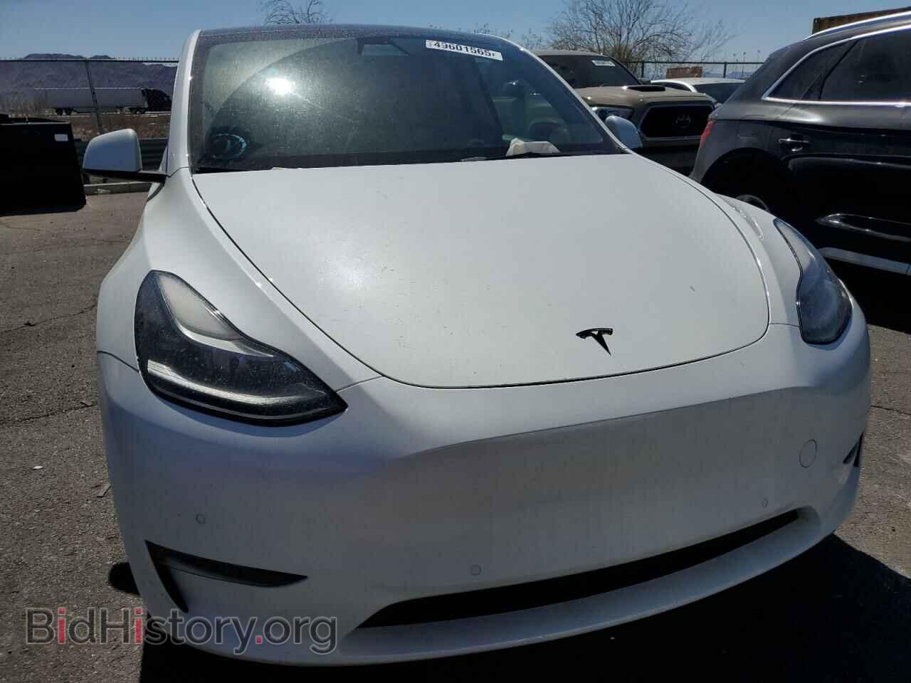 2022 TESLA MODEL Y - VIN: 7SAYGDEF2NF407736 - Фото 5