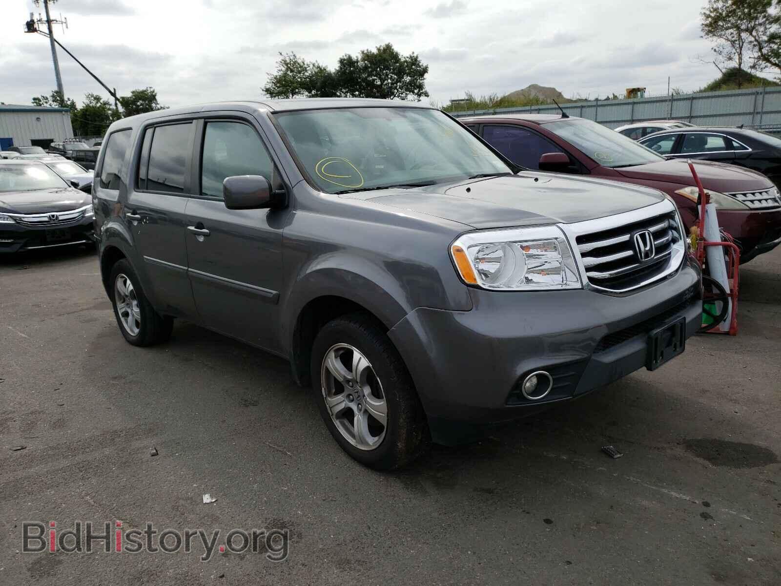 Photo 5FNYF4H46CB058121 - HONDA PILOT 2012