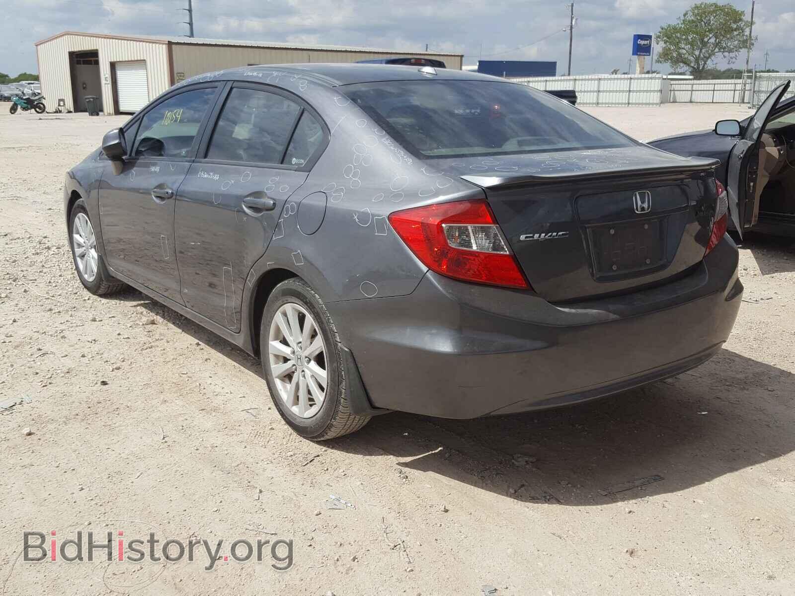 2012 HONDA CIVIC - VIN: 19XFB2F83CE025760 - Фото 3