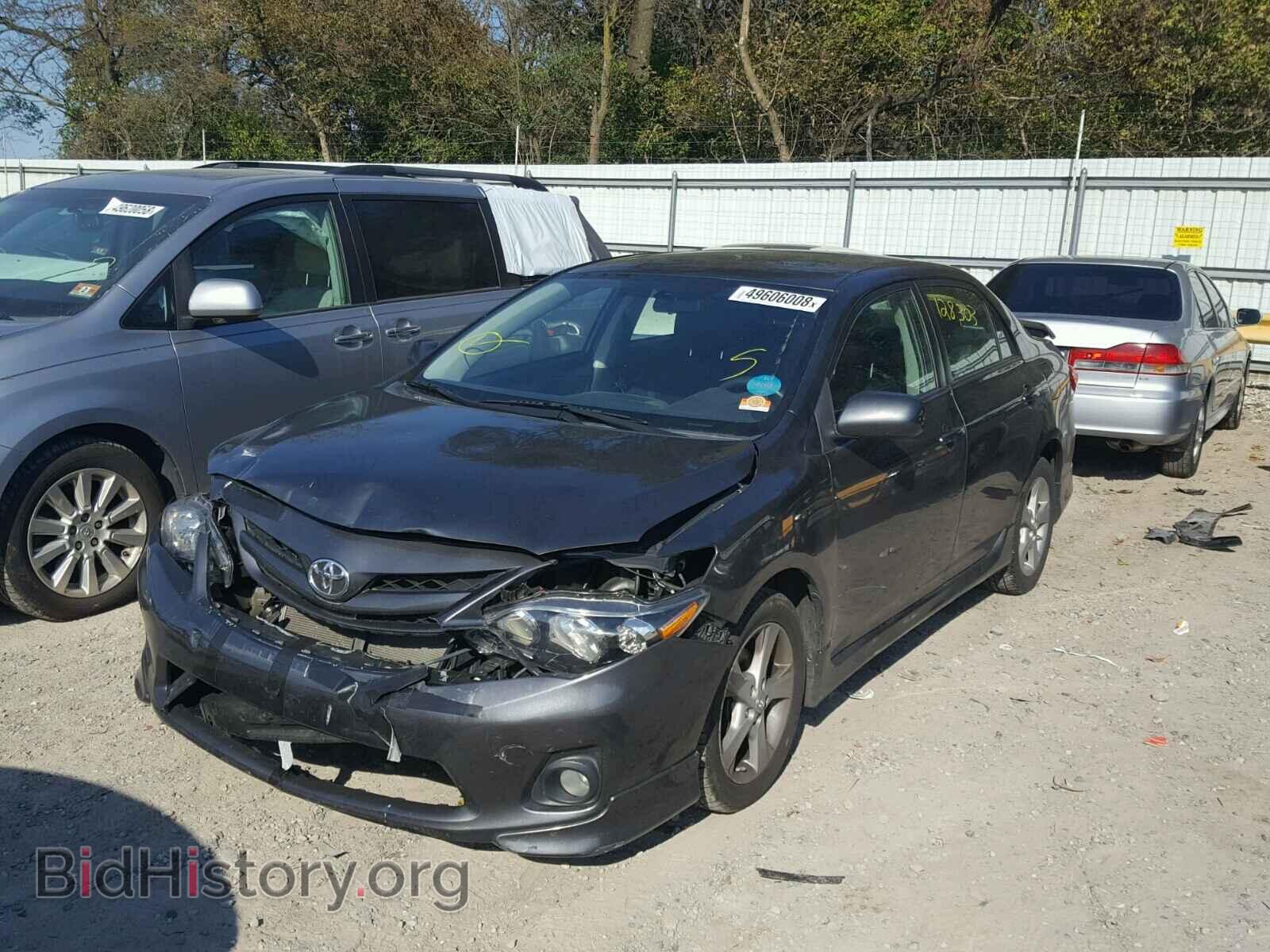 2011 TOYOTA COROLLA BA - VIN: 2T1BU4EE0BC718617 - Фото 2