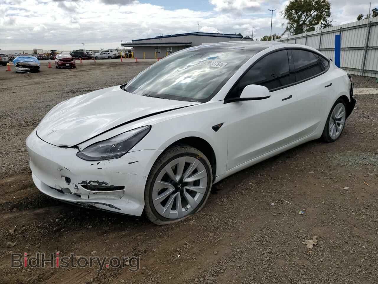 Photo 5YJ3E1EA6MF057008 - TESLA MODEL 3 2021