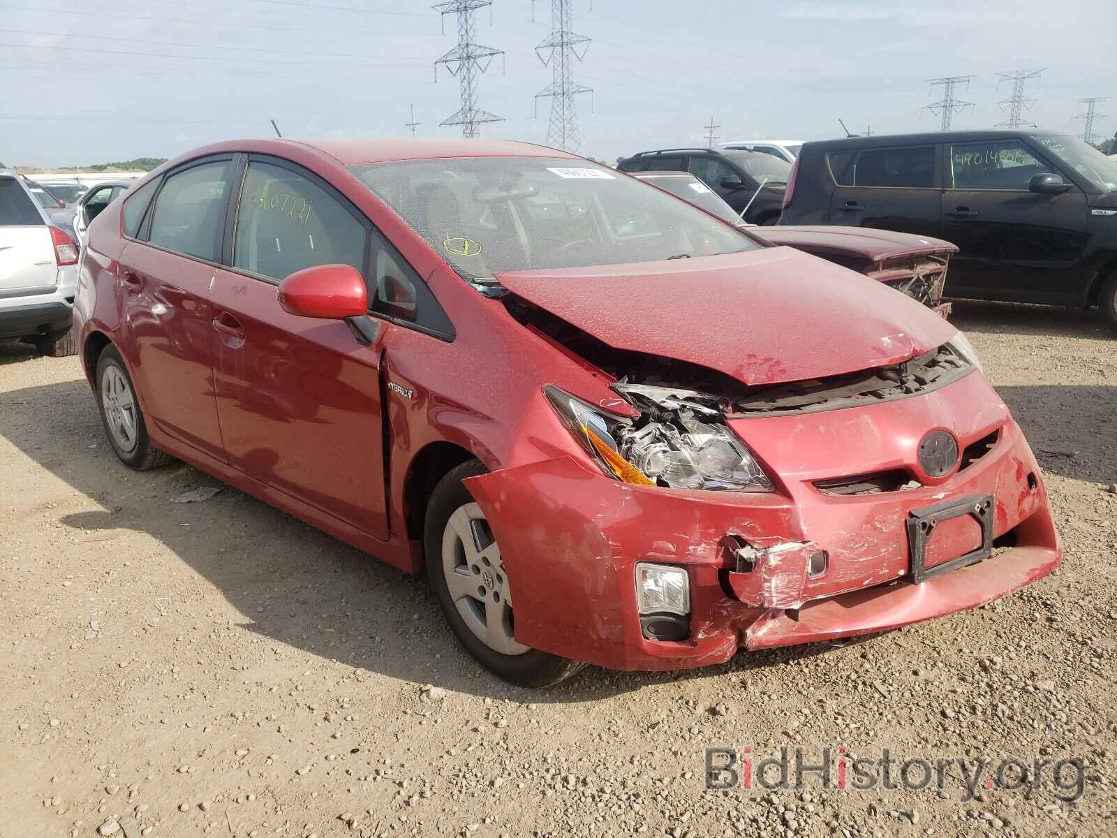 Фотография JTDKN3DU3A0198423 - TOYOTA PRIUS 2010