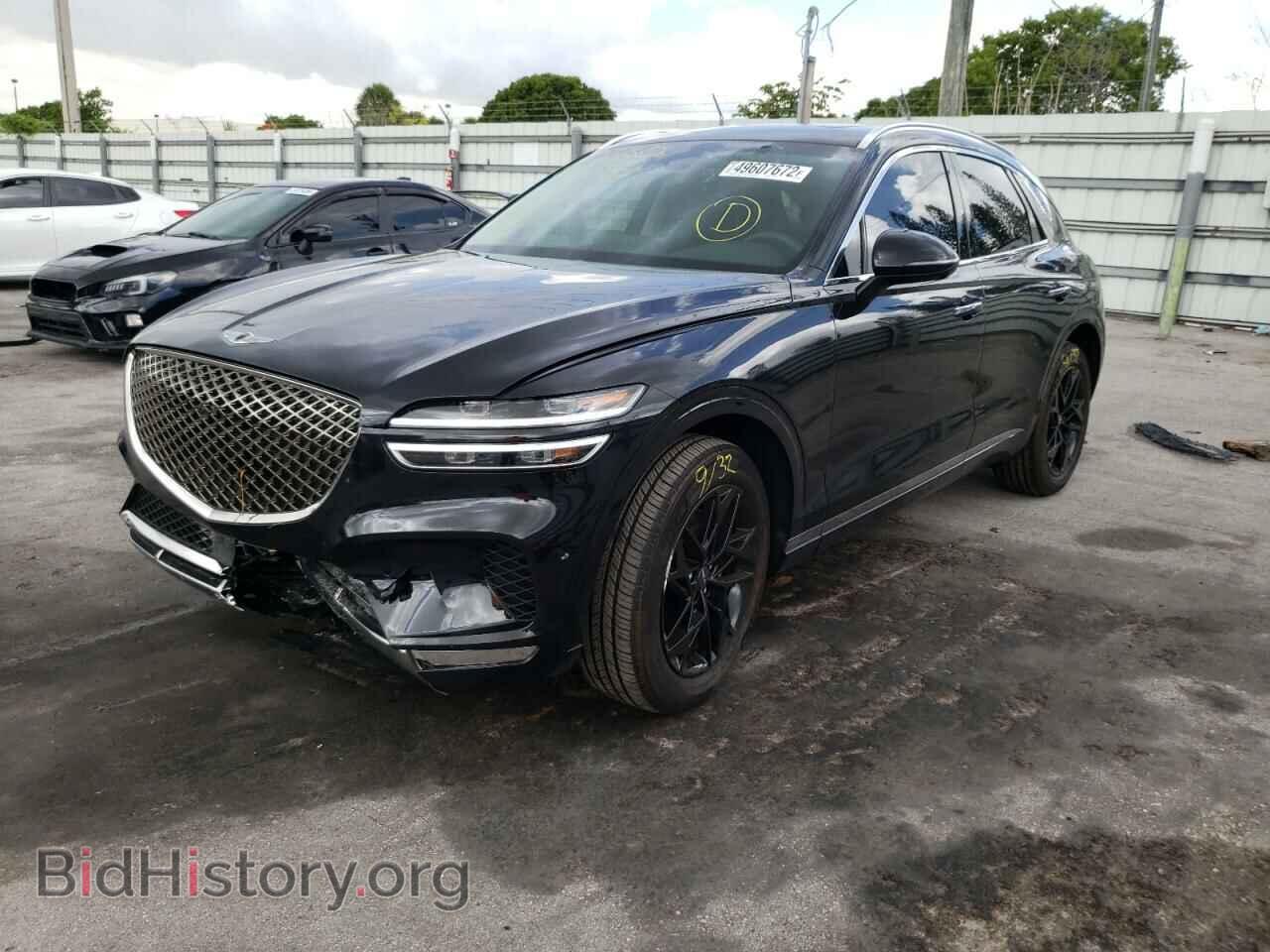 2022 GENESIS GV70 BASE - VIN: KMUMADTB0NU068735 - Фото 2